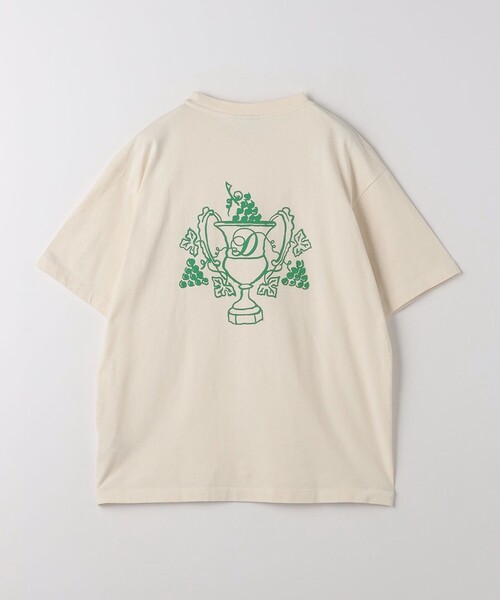 Drole De Monsieur(ドロール ド ムッシュ)の「<DROLE DE MONSIEUR> BLASON Tシャツ(Tシャツ/カットソー・メンズ・ネイビー/オフホワイト・L/M)」の4枚目の写真