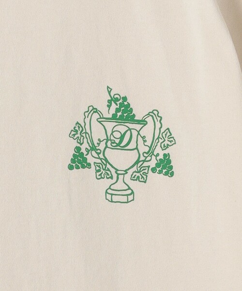 Drole De Monsieur(ドロール ド ムッシュ)の「<DROLE DE MONSIEUR> BLASON Tシャツ(Tシャツ/カットソー・メンズ・ネイビー/オフホワイト・L/M)」の7枚目の写真