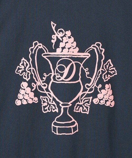 Drole De Monsieur(ドロール ド ムッシュ)の「<DROLE DE MONSIEUR> BLASON Tシャツ(Tシャツ/カットソー・メンズ・ネイビー/オフホワイト・L/M)」の14枚目の写真