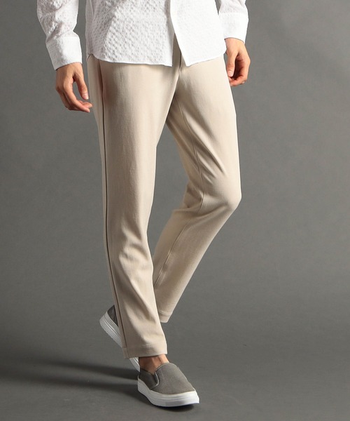 MONSIEUR NICOLE（ムッシュニコル）の「【canal deux Luxe】 2wayストレッチツイル  トラックパンツ（その他パンツ・メンズ・ブラック/グレー/ベージュ・MEDIUM/LARGE/X-LARGE/SMALL）」の3枚目の写真