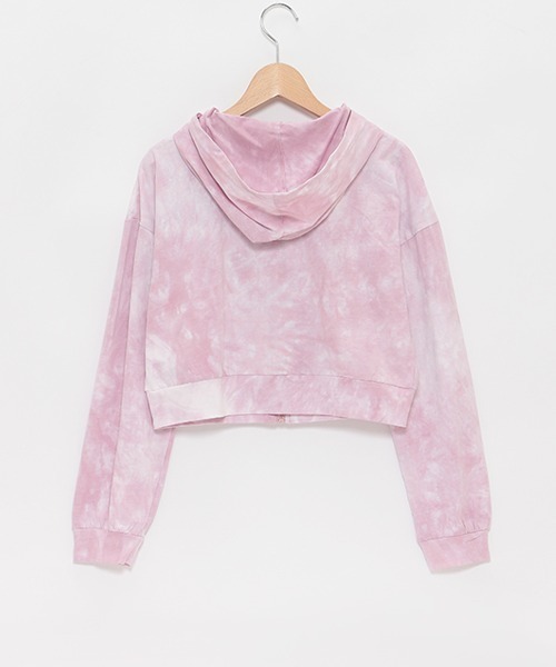 by LOVEiT(バイラビット)の「タイダイフーディーパーカー(パーカー・キッズ・ピンク/グリーン/ブルー・120cm/140cm/150cm/160cm/130cm)」の5枚目の写真