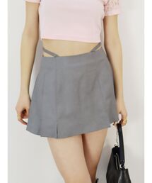 EVRIS | オープンウエストプリーツミニスカート(スカート)