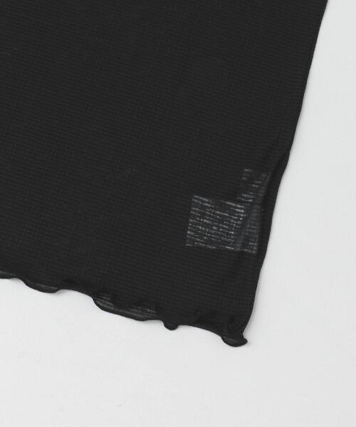 ITEMS URBANRESEARCH（アイテムズ アーバンリサーチ）の「シアーメロウハンソデプルオーバー（Tシャツ/カットソー・レディース・ホワイト/ブラック/ライトブルー・FREE）」の13枚目の写真