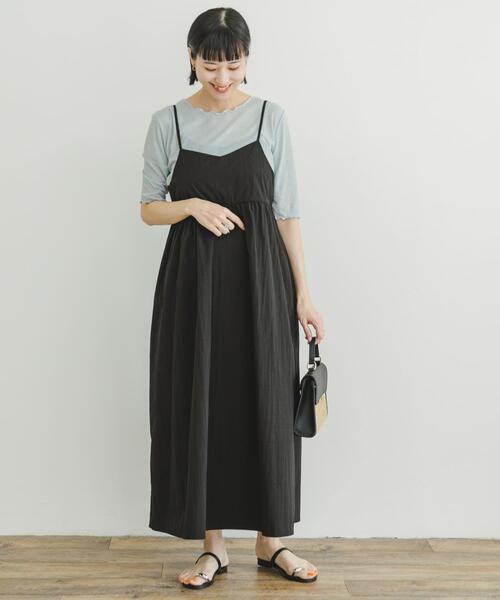 ITEMS URBANRESEARCH（アイテムズ アーバンリサーチ）の「シアーメロウハンソデプルオーバー（Tシャツ/カットソー・レディース・ホワイト/ブラック/ライトブルー・FREE）」の18枚目の写真