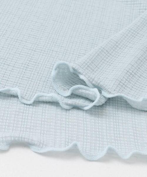 ITEMS URBANRESEARCH（アイテムズ アーバンリサーチ）の「シアーメロウハンソデプルオーバー（Tシャツ/カットソー・レディース・ホワイト/ブラック/ライトブルー・FREE）」の22枚目の写真
