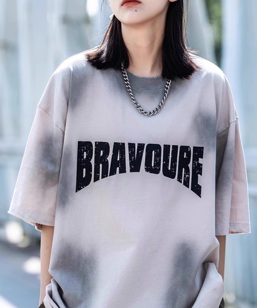 ビッグシルエット ヴィンテージデザイン TシャツWO24S4TP02【WB ORIGINALS】（Tシャツ/カットソー）｜WESTBOY（ウエストボーイ）