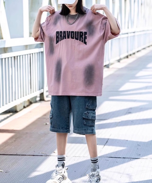 ビッグシルエット ヴィンテージデザイン TシャツWO24S4TP02【WB ORIGINALS】（Tシャツ/カットソー）｜WESTBOY（ウエストボーイ）