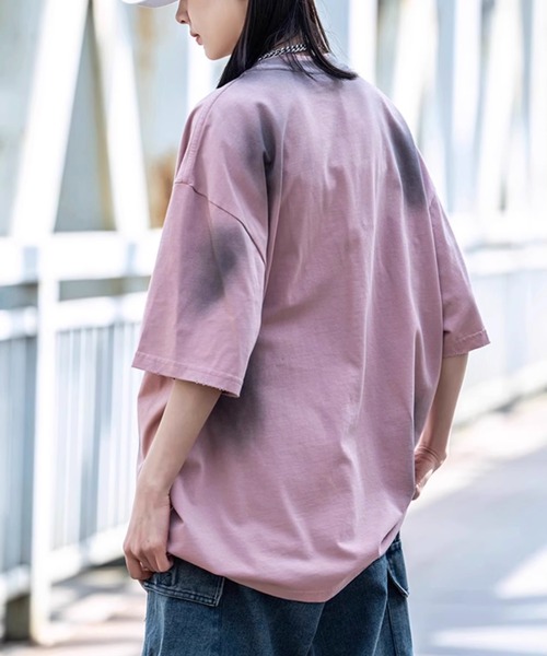 ビッグシルエット ヴィンテージデザイン TシャツWO24S4TP02【WB ORIGINALS】（Tシャツ/カットソー）｜WESTBOY（ウエストボーイ）