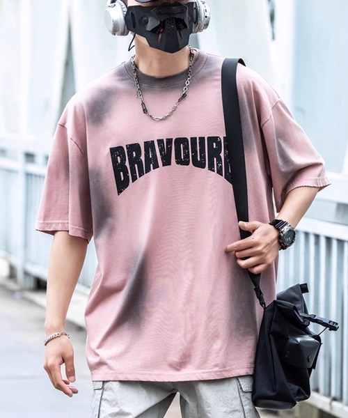 ビッグシルエット ヴィンテージデザイン TシャツWO24S4TP02【WB ORIGINALS】（Tシャツ/カットソー）｜WESTBOY（ウエストボーイ）