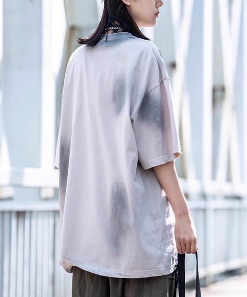 ビッグシルエット ヴィンテージデザイン TシャツWO24S4TP02【WB ORIGINALS】（Tシャツ/カットソー）｜WESTBOY（ウエストボーイ）