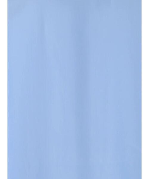 Samansa Mos2 blue(サマンサモスモスブルー)の「前裾ドロストシャツ(シャツ/ブラウス・レディース・イエロー/オフホワイト/サックスブルー・F)」の10枚目の写真