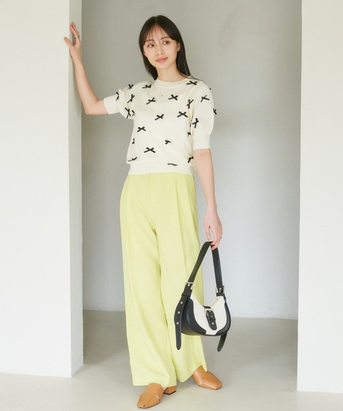 VIS（ビス）の「キャンバスコンビワンショルダー（ショルダーバッグ・レディース・ブラック系その他/ブラウン・FREE）」の7枚目の写真