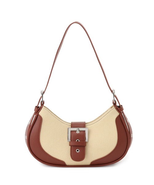 VIS（ビス）の「キャンバスコンビワンショルダー（ショルダーバッグ・レディース・ブラック系その他/ブラウン・FREE）」の9枚目の写真