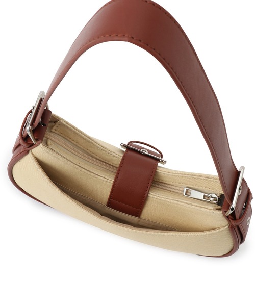 VIS（ビス）の「キャンバスコンビワンショルダー（ショルダーバッグ・レディース・ブラック系その他/ブラウン・FREE）」の14枚目の写真