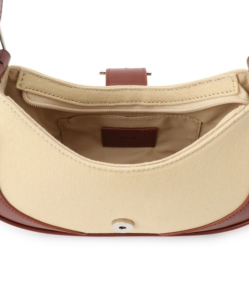 VIS（ビス）の「キャンバスコンビワンショルダー（ショルダーバッグ・レディース・ブラック系その他/ブラウン・FREE）」の17枚目の写真