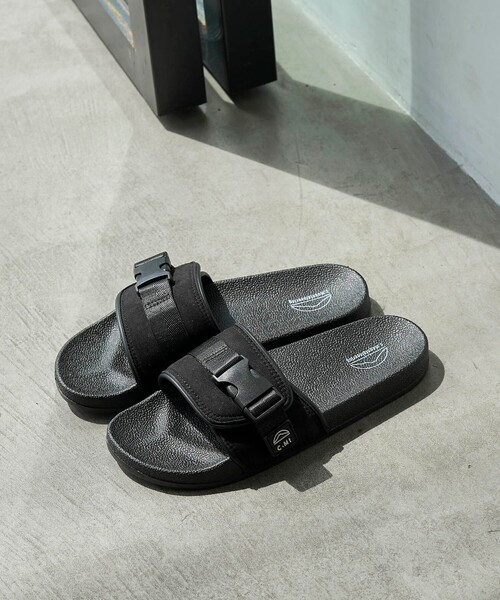 coen（コーエン）の「【C.Mt】SLIDE　SANDAL（23cm／24cm／25cm）（WEB限定サイズ）（サンダル・レディース・ブラック/ベージュ/その他1・23cm/24cm/25cm）」の9枚目の写真