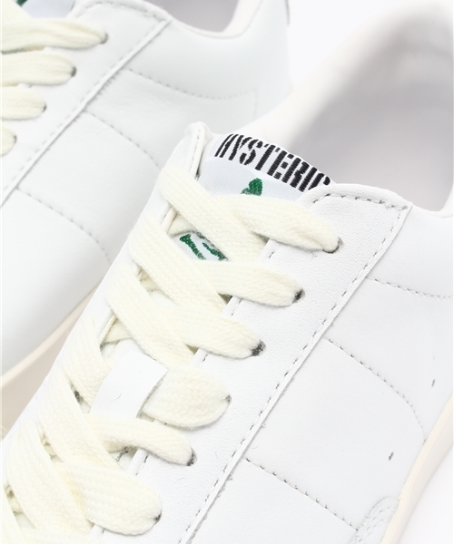 HYSTERIC GLAMOUR(ヒステリックグラマー)の「MAKE ME SMILE ローカットスニーカー(スニーカー・レディース・ホワイト/レッド/グリーン/ネイビー/ブラック・23.5cm/24.5cm)」の16枚目の写真