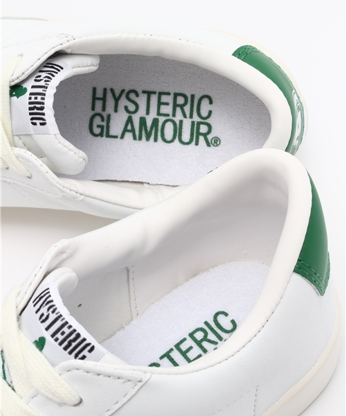 HYSTERIC GLAMOUR(ヒステリックグラマー)の「MAKE ME SMILE ローカットスニーカー(スニーカー・レディース・ホワイト/レッド/グリーン/ネイビー/ブラック・23.5cm/24.5cm)」の17枚目の写真