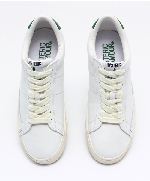 HYSTERIC GLAMOUR(ヒステリックグラマー)の「MAKE ME SMILE ローカットスニーカー(スニーカー・レディース・ホワイト/レッド/グリーン/ネイビー/ブラック・23.5cm/24.5cm)」の12枚目の写真