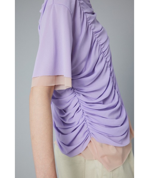 HeRIN.CYE（ヘリンドットサイ）の「Double hem tops ダブルヘム