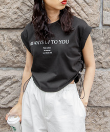 サイドシャーリングTシャツ