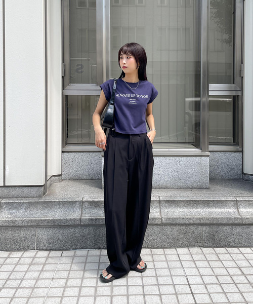 セール】サイドシャーリングTシャツ（Tシャツ/カットソー）｜Chillfar