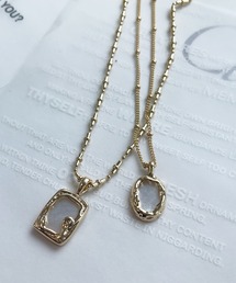 NOLITA LABORATORY | 【 NOLITA / ノリータ 】2個セット コーディネートしやすい ネックレス セット シェル ペンダント(ネックレス)