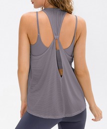 LGBバッククロス タンクトップ LGB / BACK CROSS/TK1/M【メンズ1】 タンクトップ 1 レッド O-24