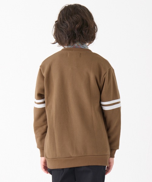 KRIFF MAYER Kid's Collection（クリフメイヤーキッズコレクション）の「【裏毛】チェルシージャケット（カーディガン/ボレロ・キッズ・グレー/ネイビー/グリーン/ワインレッド/ブラウン・130/120/170/160/150/140）」の17枚目の写真