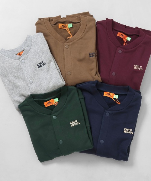 KRIFF MAYER Kid's Collection（クリフメイヤーキッズコレクション）の「【裏毛】チェルシージャケット（カーディガン/ボレロ・キッズ・グレー/ネイビー/グリーン/ワインレッド/ブラウン・130/120/170/160/150/140）」の21枚目の写真