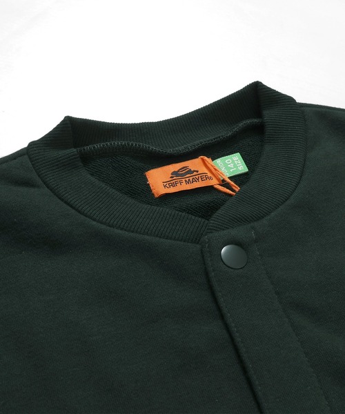 KRIFF MAYER Kid's Collection（クリフメイヤーキッズコレクション）の「【裏毛】チェルシージャケット（カーディガン/ボレロ・キッズ・グレー/ネイビー/グリーン/ワインレッド/ブラウン・130/120/170/160/150/140）」の10枚目の写真