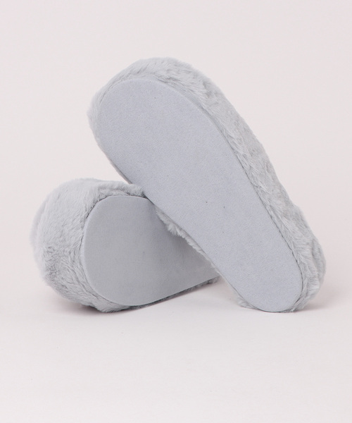 gelato pique（ジェラートピケ）の「エコファールームシューズ（ルームシューズ/スリッパ・レディース・ブルー/ピンク/オフホワイト・FREE）」の21枚目の写真