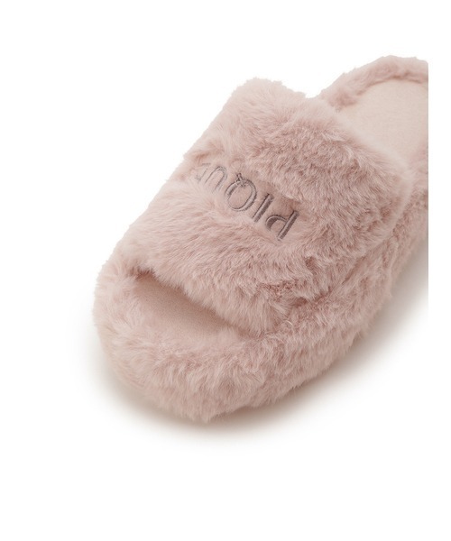 gelato pique（ジェラートピケ）の「エコファールームシューズ（ルームシューズ/スリッパ・レディース・ブルー/ピンク/オフホワイト・FREE）」の13枚目の写真