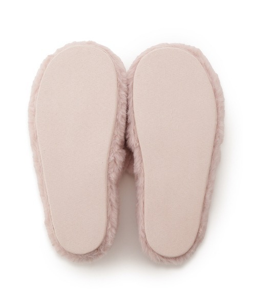 gelato pique（ジェラートピケ）の「エコファールームシューズ（ルームシューズ/スリッパ・レディース・ブルー/ピンク/オフホワイト・FREE）」の16枚目の写真