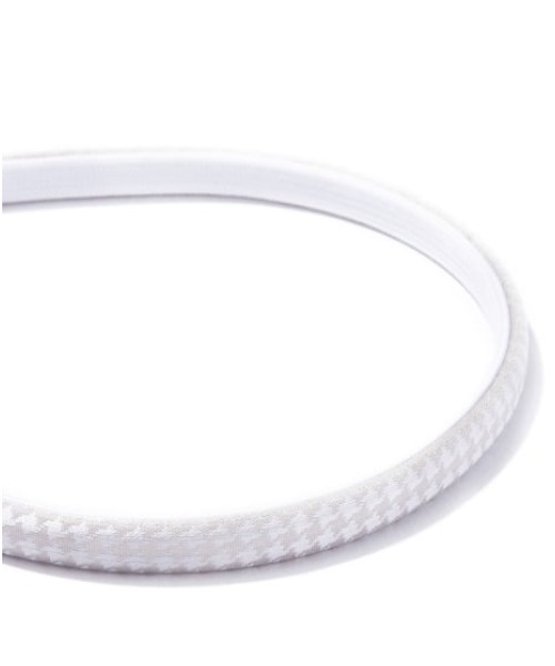 IRIS47（イリスフォーセブン）の「【IRIS 47】check head band/チェック ヘッドバンド（カチューシャ・レディース・ブラック系/グレー・FREE）」の5枚目の写真