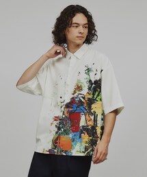 tk.TAKEO KIKUCHI | 半袖ペイントシャツ(シャツ/ブラウス)