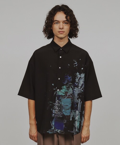 tk.TAKEO KIKUCHI（ティーケータケオキクチ）の「◆半袖ペイントシャツ（シャツ/ブラウス・メンズ・グレー系3/ブラック系3/ホワイト系4・03/02）」の20枚目の写真