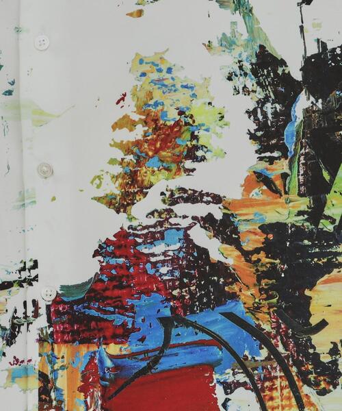 tk.TAKEO KIKUCHI（ティーケータケオキクチ）の「◆半袖ペイントシャツ（シャツ/ブラウス・メンズ・グレー系3/ブラック系3/ホワイト系4・03/02）」の7枚目の写真