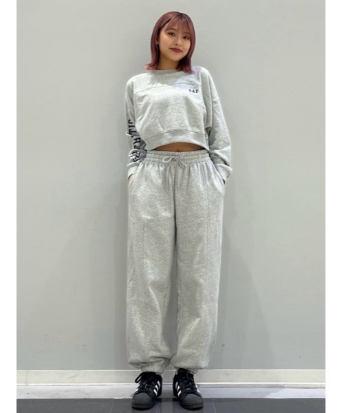 GAP(ギャップ)の「ヴィンテージソフト バギー スウェットパンツ(スウェットパンツ・レディース・ブラック/ライトグレー・M/XS/XXS/S/L)」の8枚目の写真