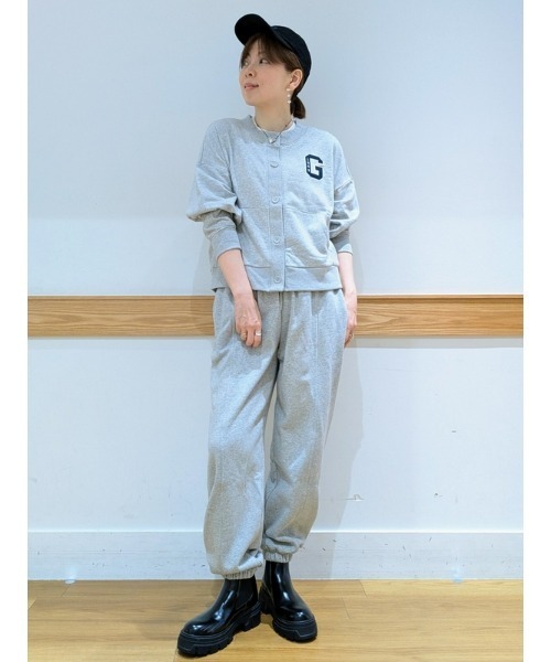 GAP(ギャップ)の「ヴィンテージソフト バギー スウェットパンツ(スウェットパンツ・レディース・ブラック/ライトグレー・M/XS/XXS/S/L)」の5枚目の写真