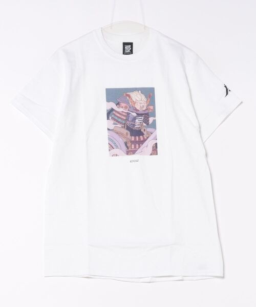 B.I.D.(ビーアイディー)の「《KINJAZ》Graphic T(Tシャツ/カットソー・メンズ・ネイビー/ホワイト・LARGE/MEDIUM)」の2枚目の写真