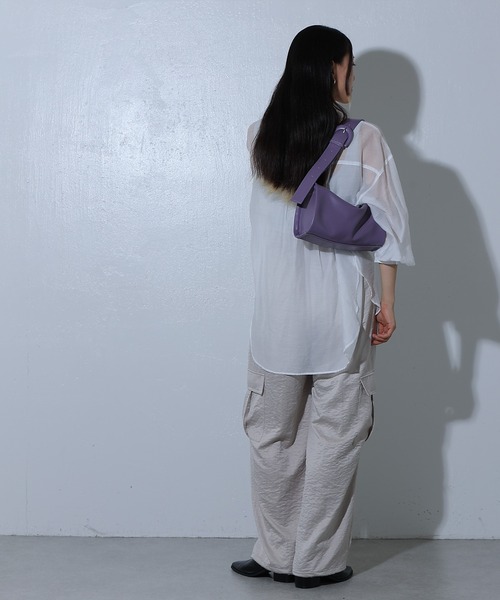 COLONY 2139(コロニートゥーワンスリーナイン)の「ミニドラムバッグ(ドラムバッグ・レディース・ブラック/ベージュ/パープル・FREE)」の22枚目の写真