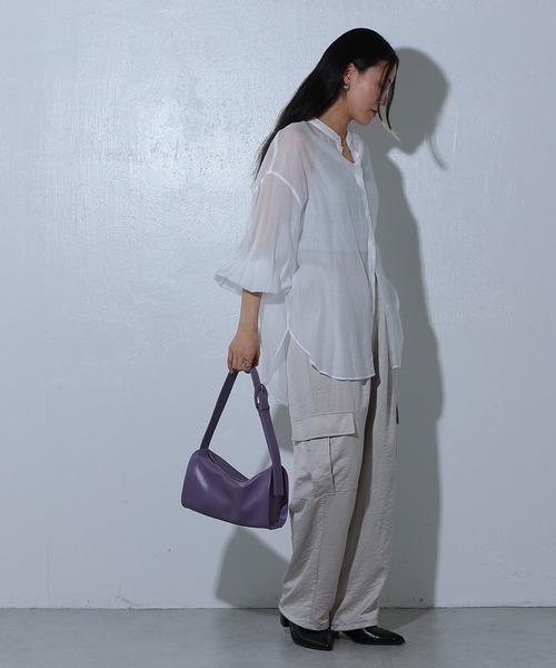 COLONY 2139(コロニートゥーワンスリーナイン)の「ミニドラムバッグ(ドラムバッグ・レディース・ブラック/ベージュ/パープル・FREE)」の20枚目の写真