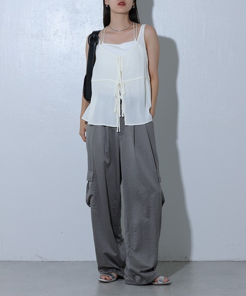 COLONY 2139(コロニートゥーワンスリーナイン)の「ミニドラムバッグ(ドラムバッグ・レディース・ブラック/ベージュ/パープル・FREE)」の14枚目の写真