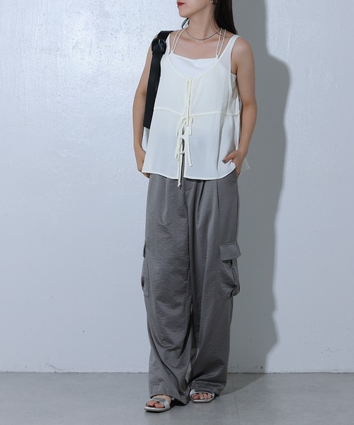 COLONY 2139(コロニートゥーワンスリーナイン)の「ミニドラムバッグ(ドラムバッグ・レディース・ブラック/ベージュ/パープル・FREE)」の11枚目の写真