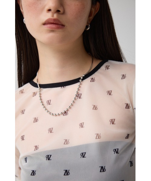 AZUL by moussy（アズールバイマウジー）の「ボールチェーンミックスネックレス（ネックレス・レディース・ゴールド系その他/シルバー・FREE）」の12枚目の写真