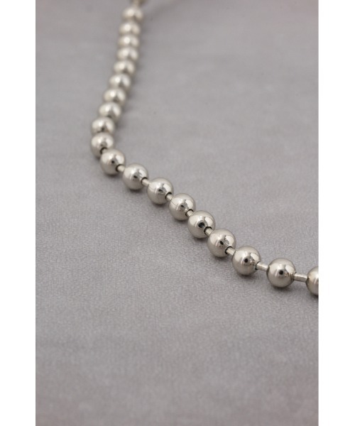AZUL by moussy（アズールバイマウジー）の「ボールチェーンミックスネックレス（ネックレス・レディース・ゴールド系その他/シルバー・FREE）」の9枚目の写真