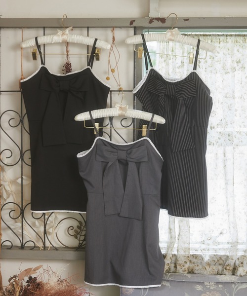 PHILLY（フィリー）の「【PHILLY】ビッグリボンミニワンピース（ワンピース・レディース・グレー/ブラック系その他/ブラック・FREE）」の11枚目の写真