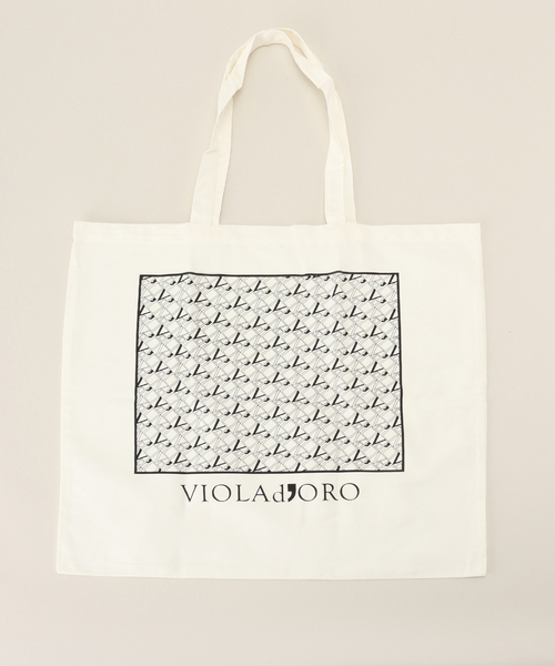 VIOLAd'ORO/ヴィオラドーロ】エコファービッグバッグ（トート
