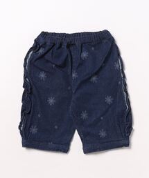 HAKKA BABY | [ベビー]フラワードット刺繍7オンスストレッチデニムハーフパンツ(デニムパンツ)